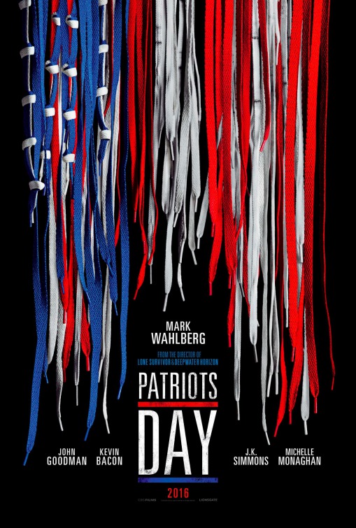 Patriots Day (2016) original theatrical movie poster - Advance