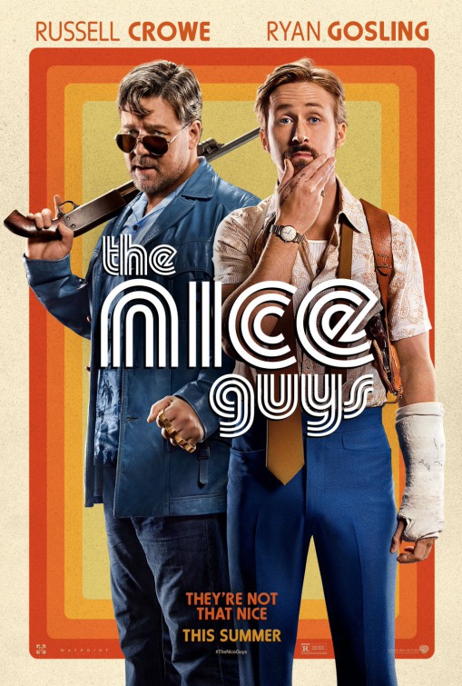 The Nice Guys (2016) original theatrical movie poster - Final