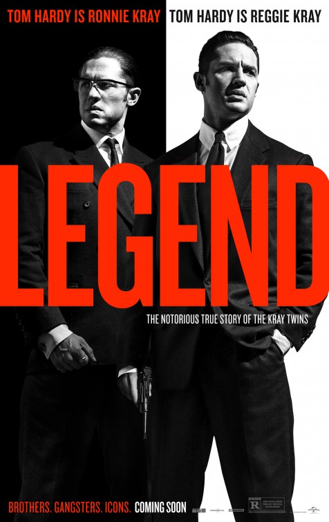 Legend (2015) original theatrical movie poster - Final