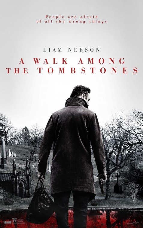 A Walk Among the Tombstones (2014) original theatrical movie poster - Final