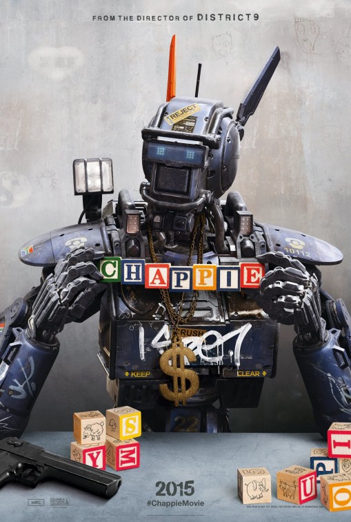 Chappie (2015) original theatrical movie poster - Final