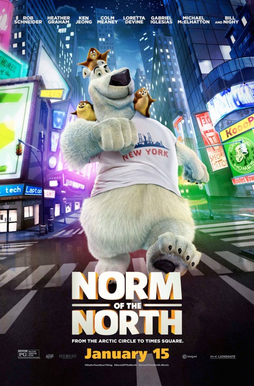 Norm of the North (2016) original theatrical movie poster - Final