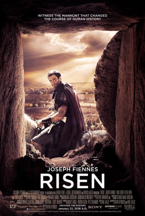Risen (2016) original theatrical movie poster - Final