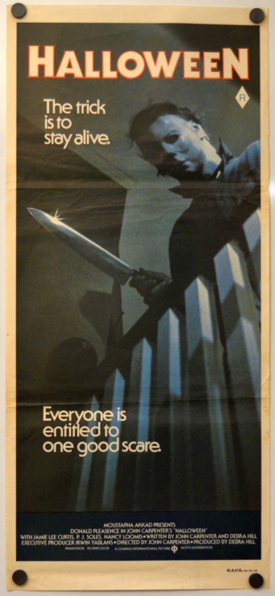 Halloween (1979) original theatrical movie poster - Final