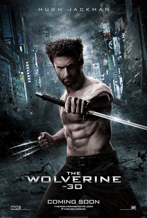 The Wolverine (2013) original theatrical movie poster - International Style D