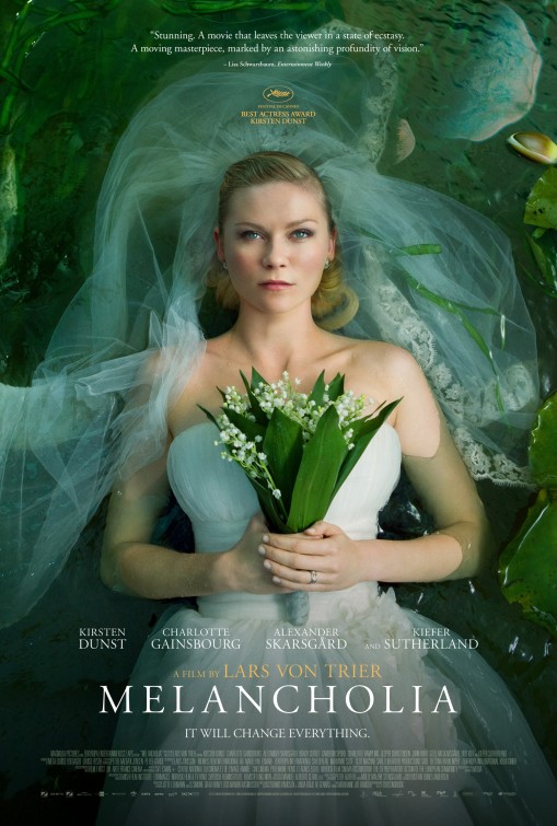 Melancholia (2011) original theatrical movie poster - Style B