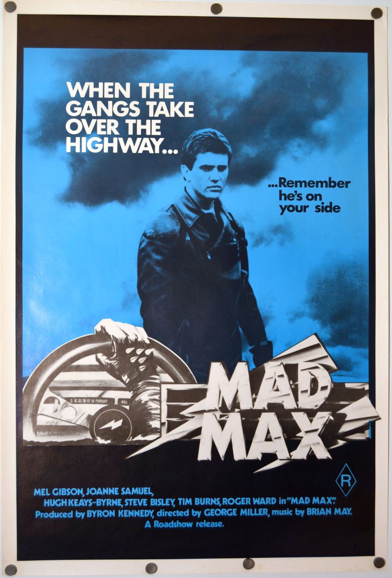 Mad Max (1979) original theatrical movie poster - Final