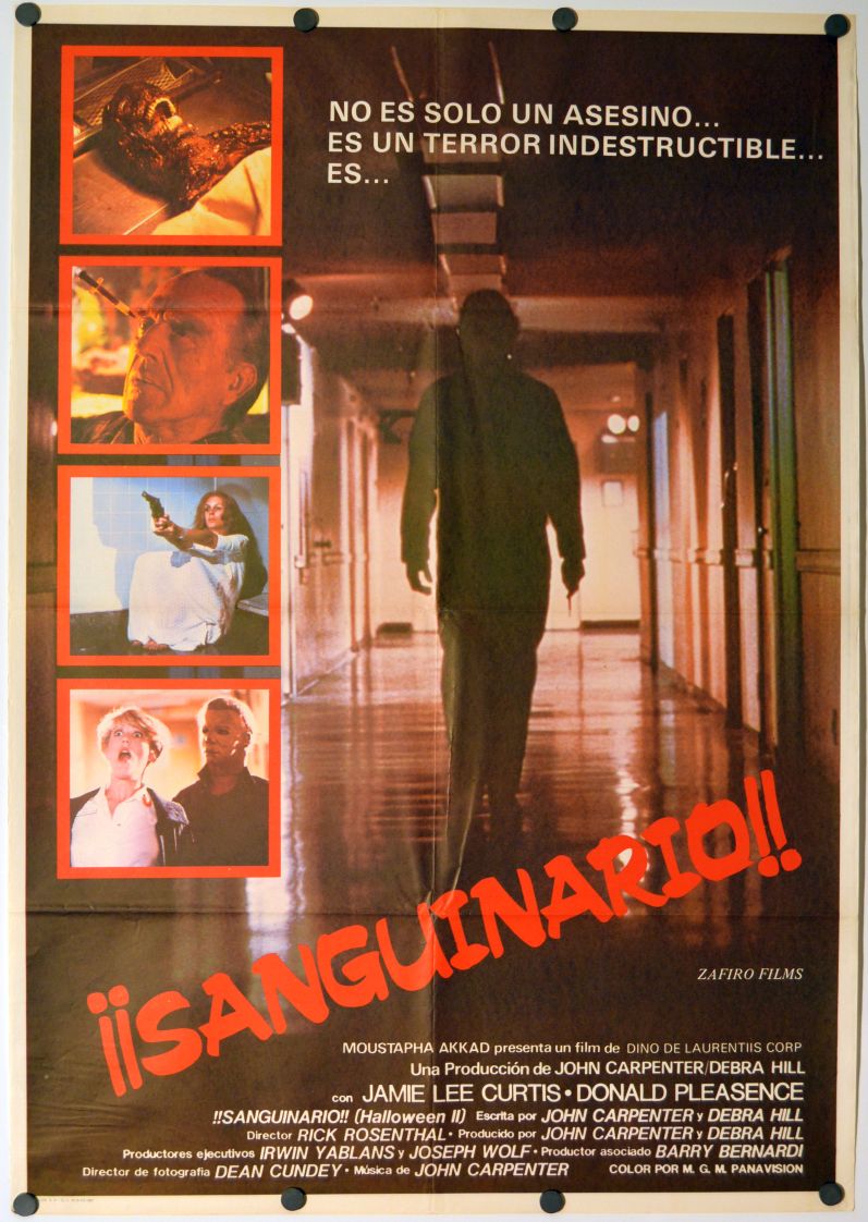 Halloween II (1983) original theatrical movie poster - Final