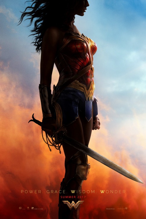 Wonder Woman (2017) original theatrical movie poster - Advance