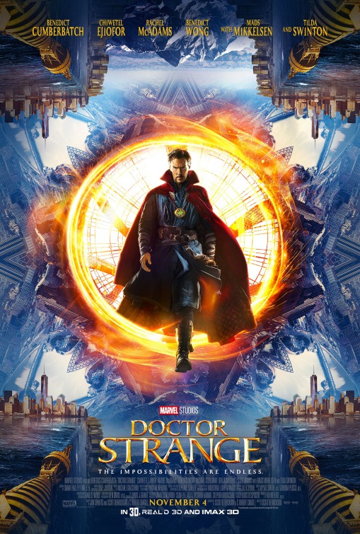 Doctor Strange (2016) original theatrical movie poster - Final