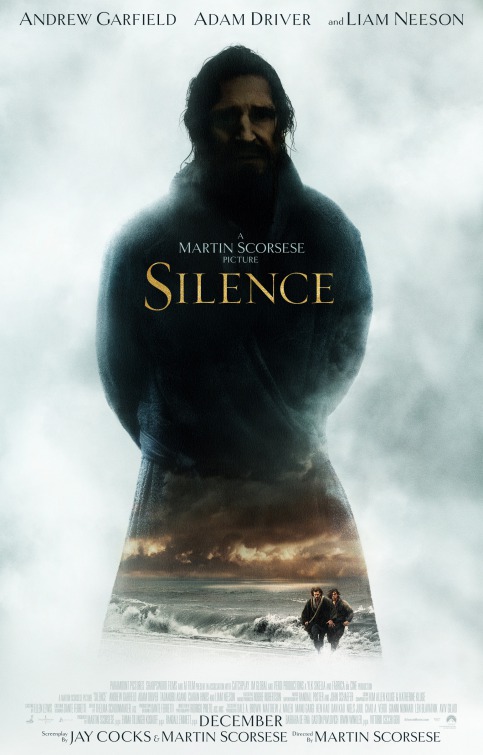 Silence (2016) original theatrical movie poster - Final