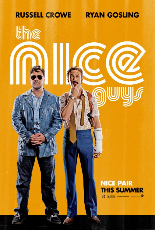 The Nice Guys (2016) original theatrical movie poster - Advance