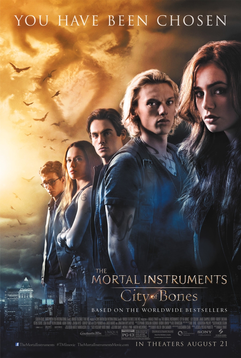 The Mortal Instruments: City of Bones (2013) original theatrical movie poster - Final