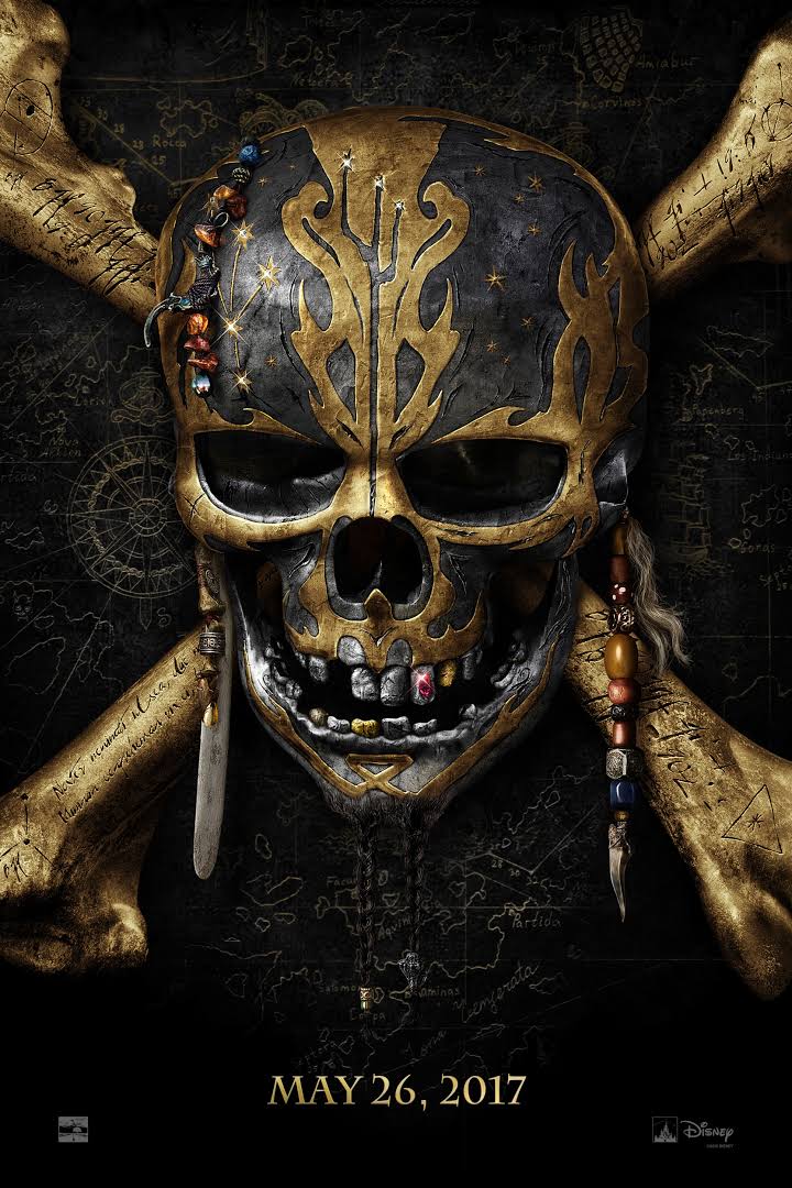 Pirates of the Caribbean: Dead Men Tell No Tales (2017) original theatrical movie poster - Advance