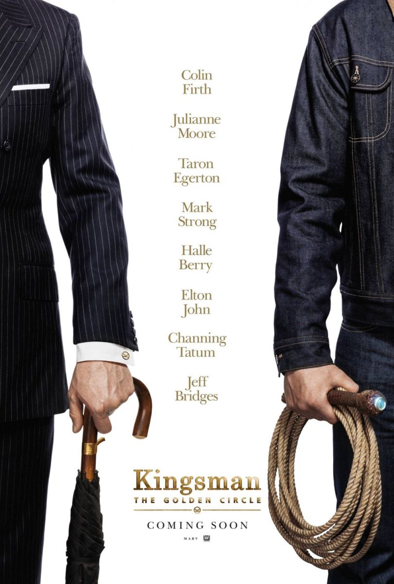 Kingsman: The Golden Circle (2017) original theatrical movie poster - International Advance