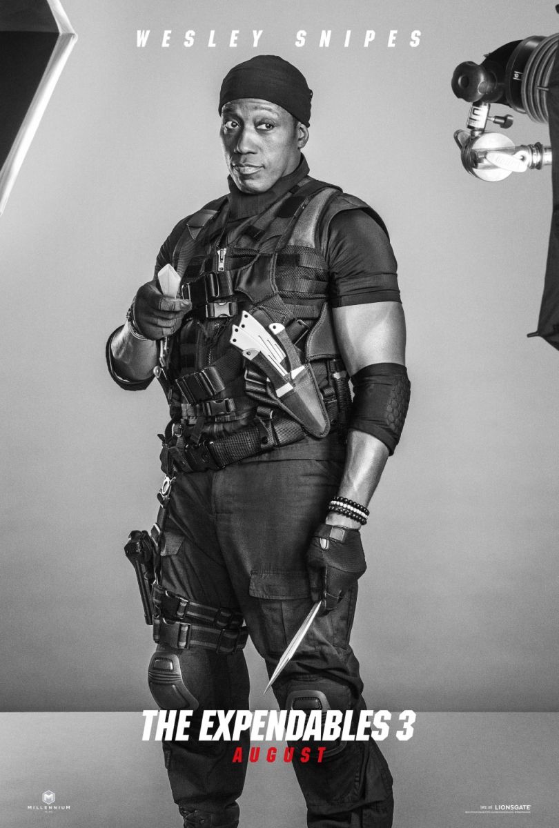 The Expendables 3 (2014) original theatrical movie poster - Advance Style D