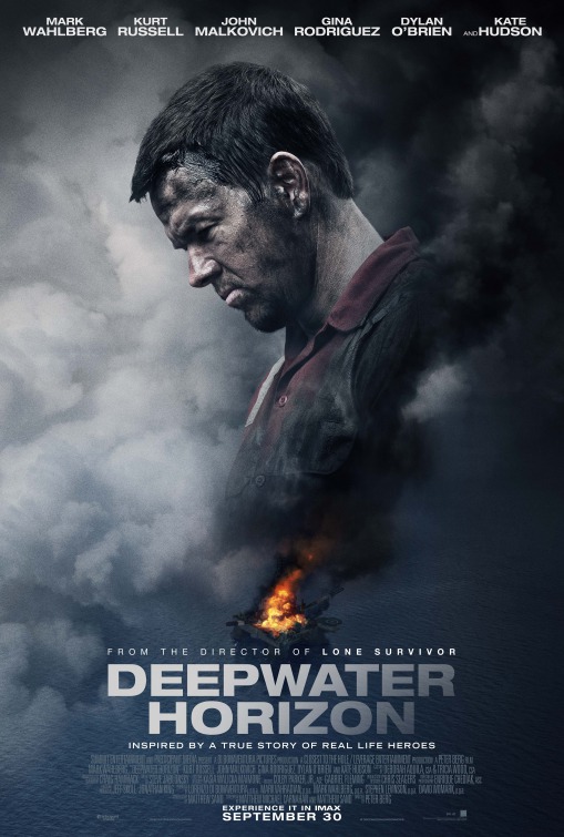 Deepwater Horizon (2016) original theatrical movie poster - Final