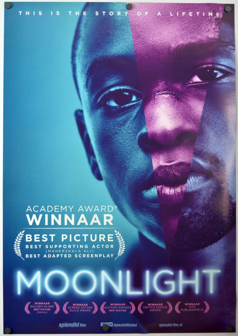 Moonlight (2017) original theatrical movie poster - Final