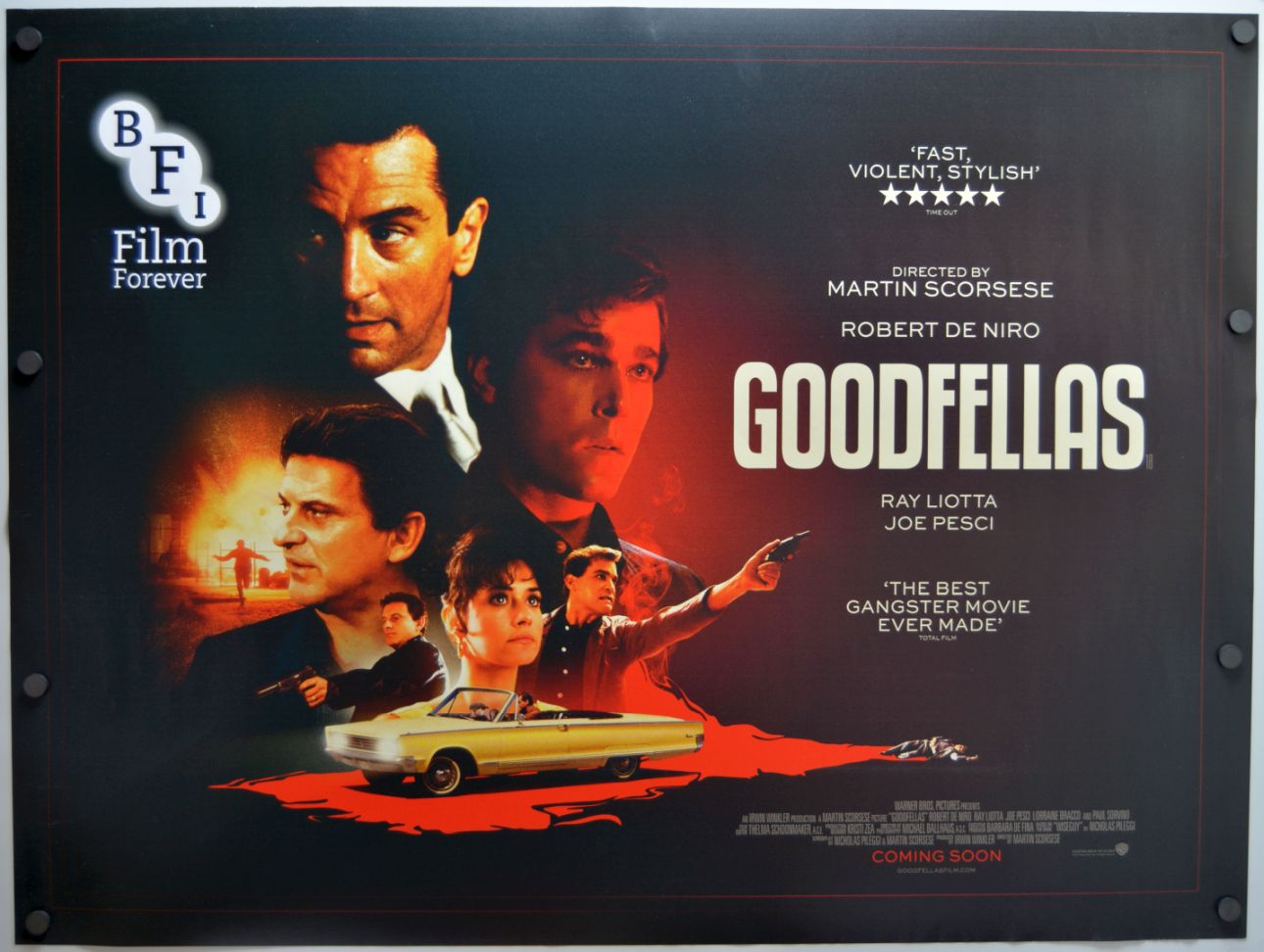 Goodfellas (2017) original theatrical movie poster - Re-Release