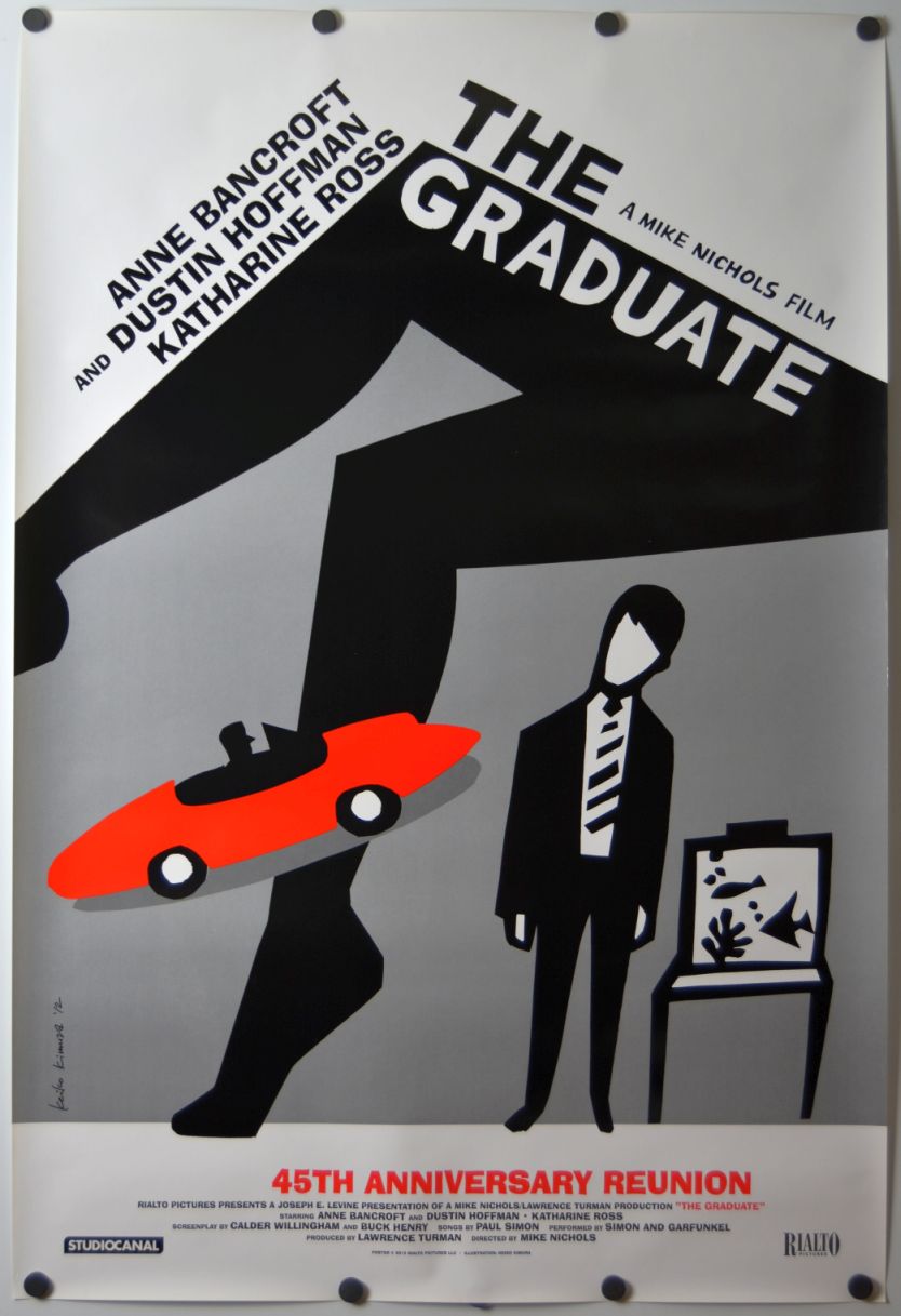 The Graduate (2012) original theatrical movie poster - Re-Release