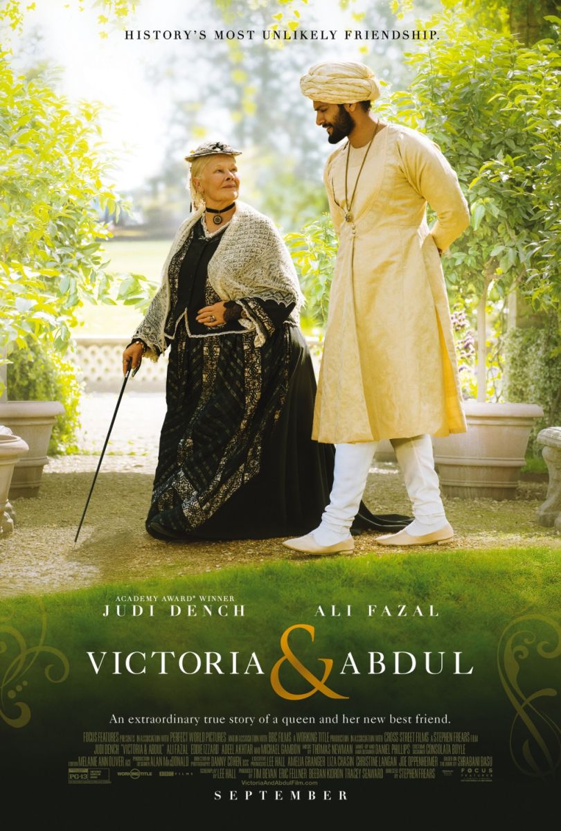 Victoria and Abdul (2017) original theatrical movie poster - Final