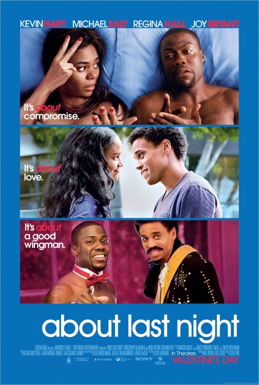 About Last Night (2014) original theatrical movie poster - Final