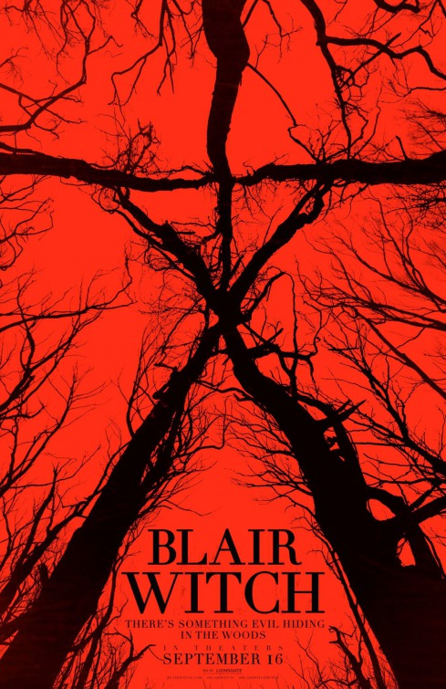 Blair Witch (2016) original theatrical movie poster - Advance Style C