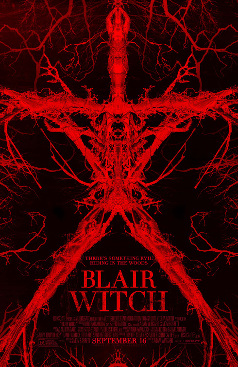 Blair Witch (2016) original theatrical movie poster - Final
