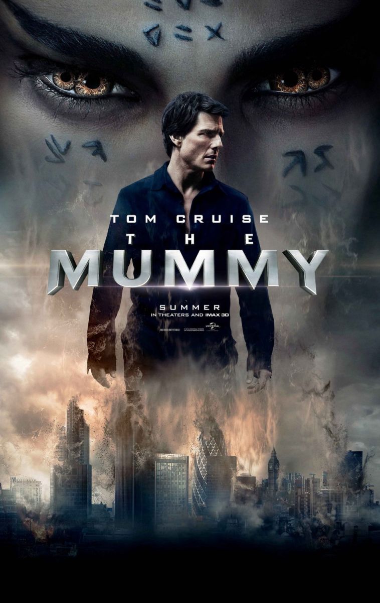 The Mummy (2017) original theatrical movie poster - Final