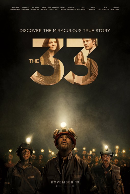 The 33 (2015) original theatrical movie poster - Advance