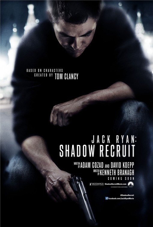 Jack Ryan: Shadow Recruit (2014) original theatrical movie poster - Advance
