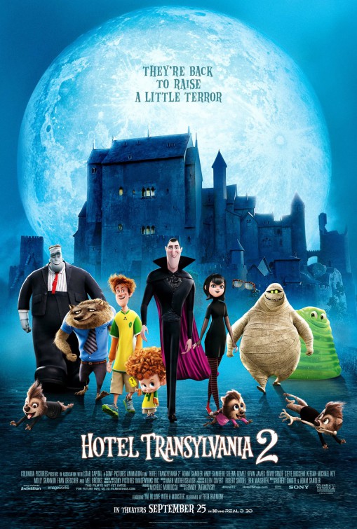 Hotel Transylvania 2 (2015) original theatrical movie poster - Final