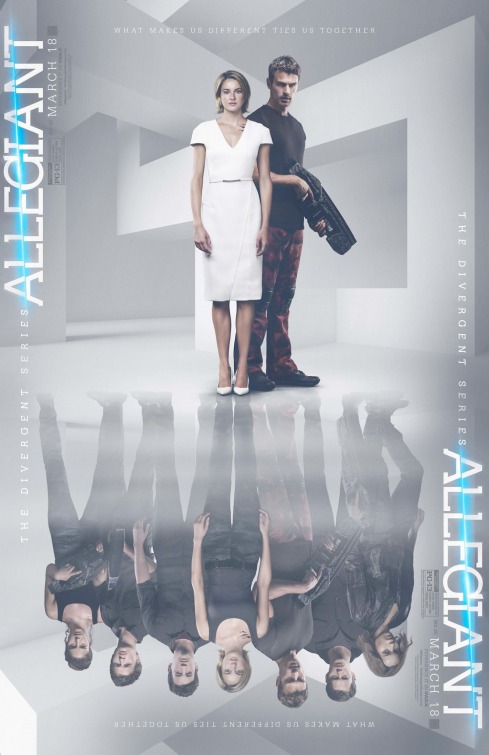 Allegiant (2016) original theatrical movie poster - Final