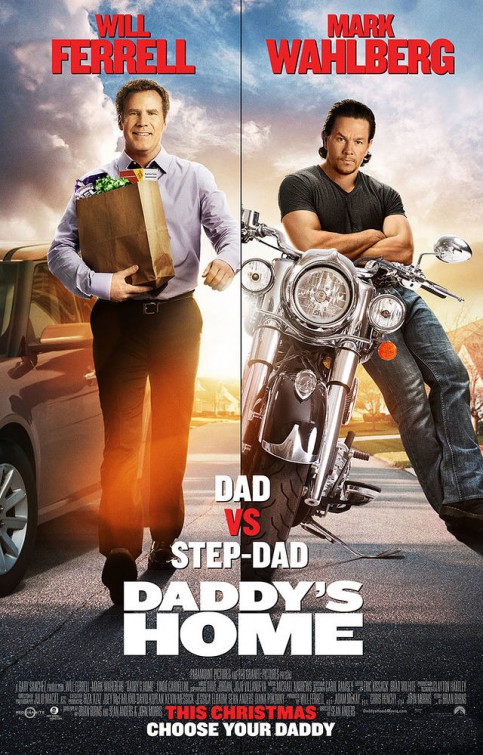 Daddy's Home (2015) original theatrical movie poster - Final