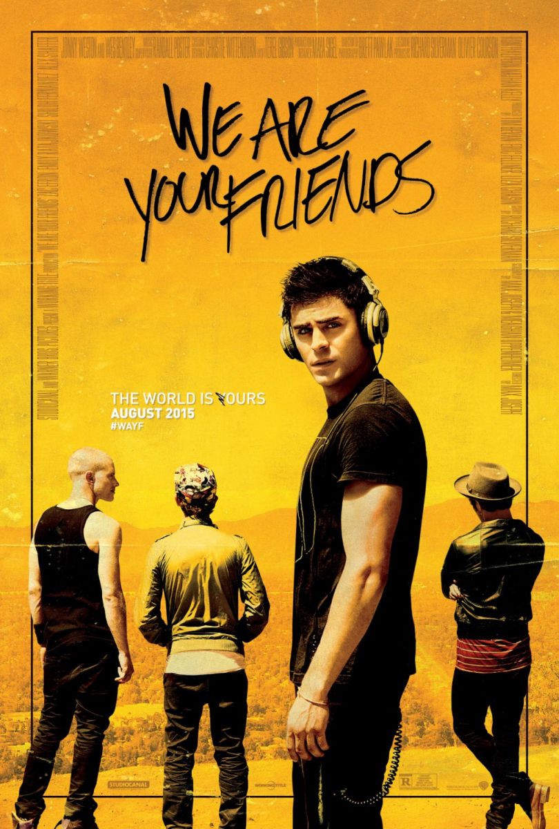 We Are Your Friends (2015) original theatrical movie poster - Final