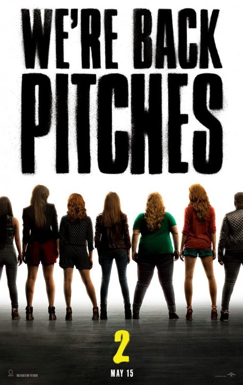 Pitch Perfect 2 (2015) original theatrical movie poster - Advance