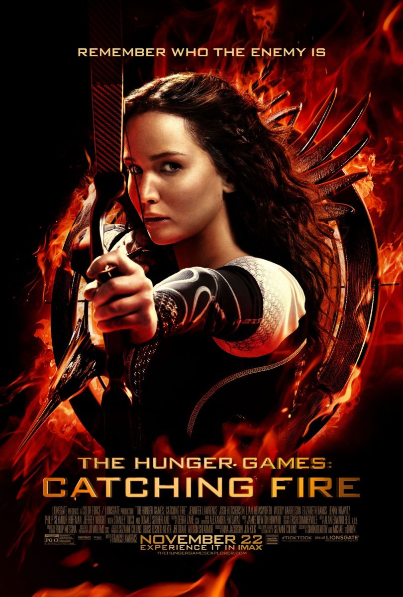 The Hunger Games: Catching Fire (2013) original theatrical movie poster - Final