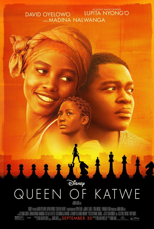 Queen of Katwe (2016) original theatrical movie poster - Final