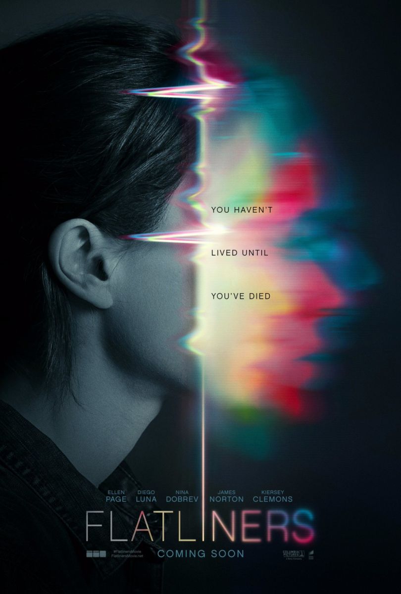 Flatliners (2017) original theatrical movie poster - Advance