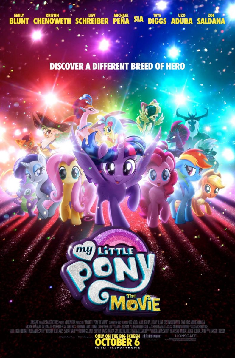 My Little Pony: The Movie (2017) original theatrical movie poster - Final