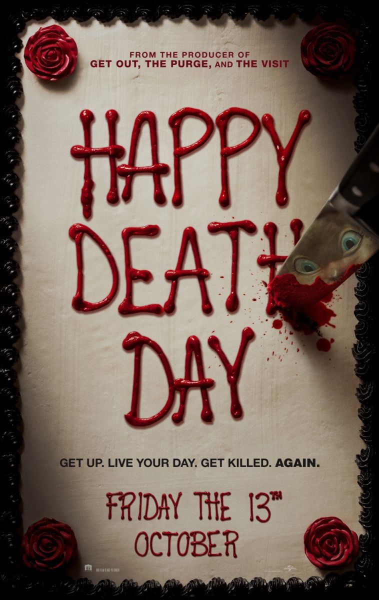 Happy Death Day (2017) original theatrical movie poster - Advance