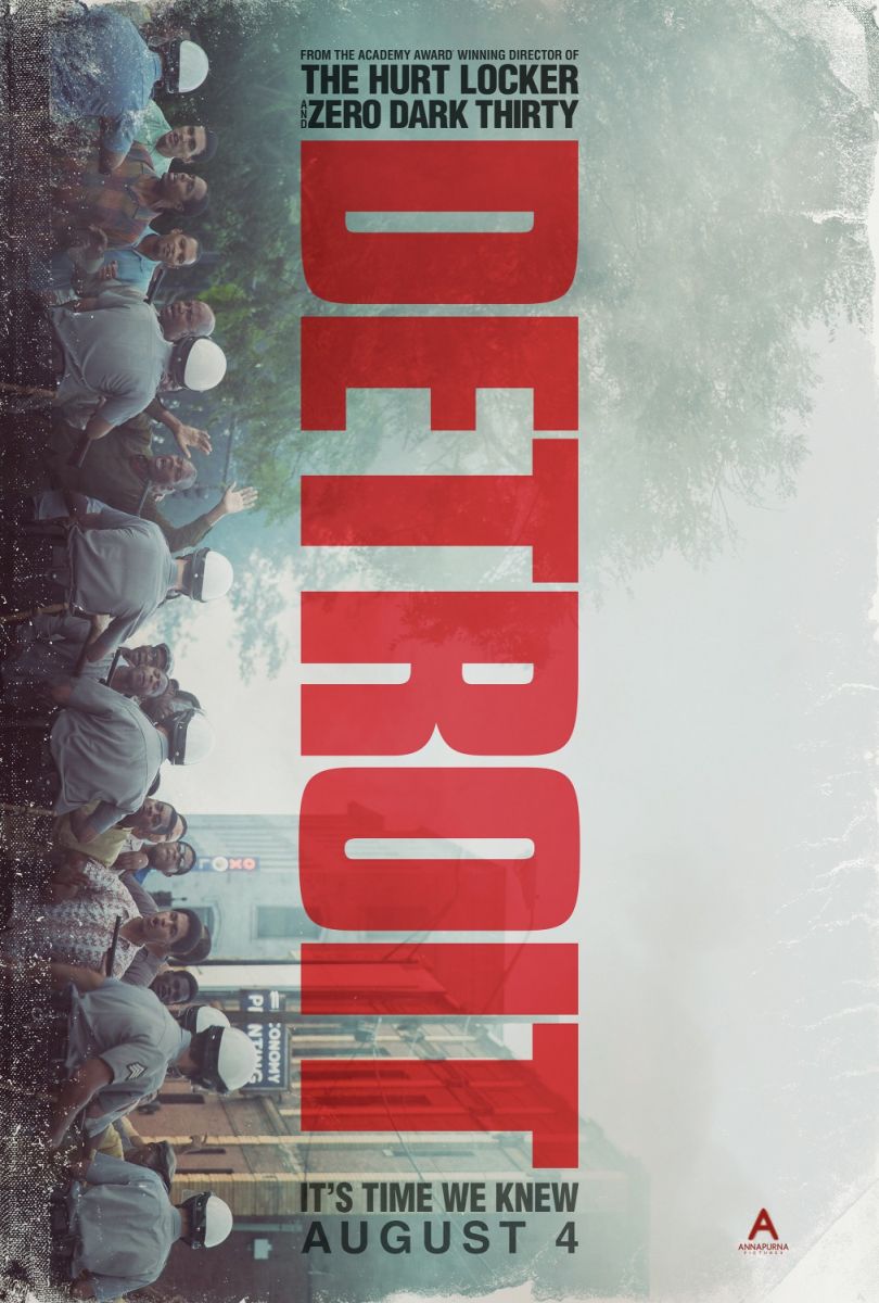Detroit (2017) original theatrical movie poster - Advance