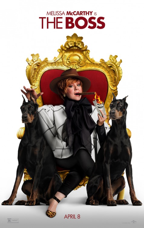 The Boss (2016) original theatrical movie poster - Advance