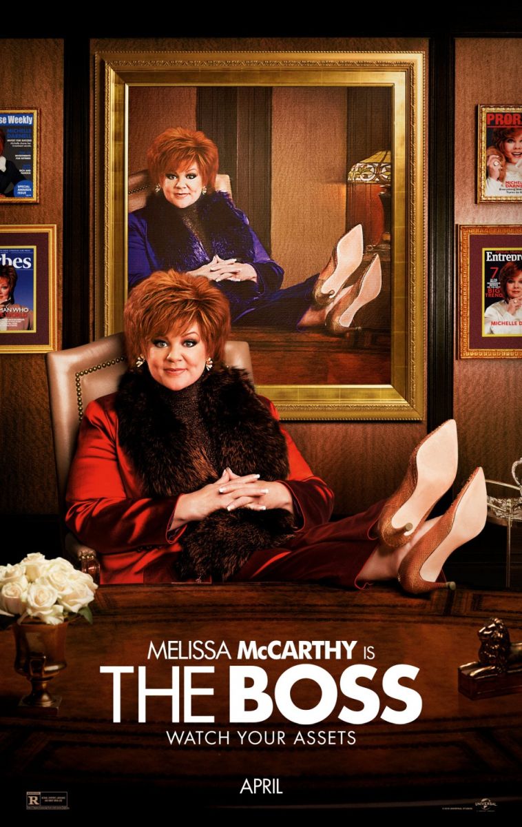 The Boss (2016) original theatrical movie poster - Final