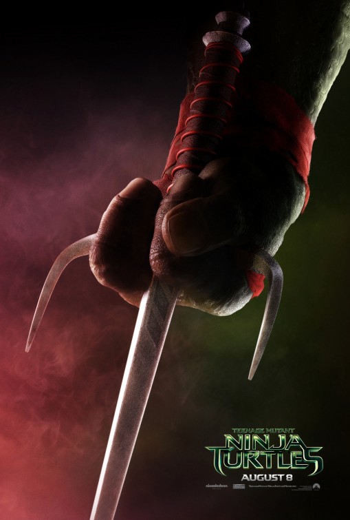 Teenage Mutant Ninja Turtles (2014) original theatrical movie poster - Advance Style A