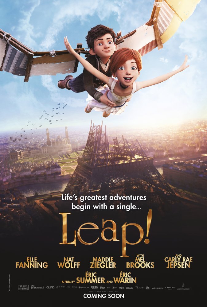Leap! (2017) original theatrical movie poster - Advance