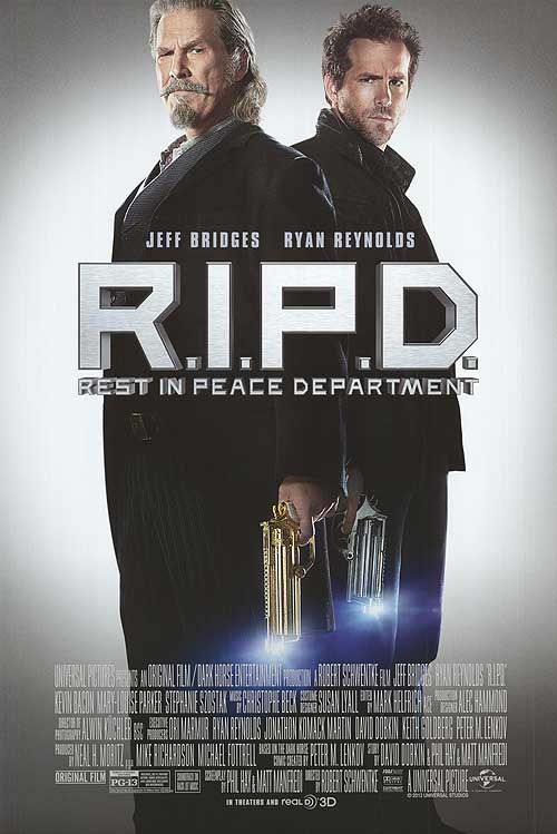 R.I.P.D. (2013) original theatrical movie poster - Final