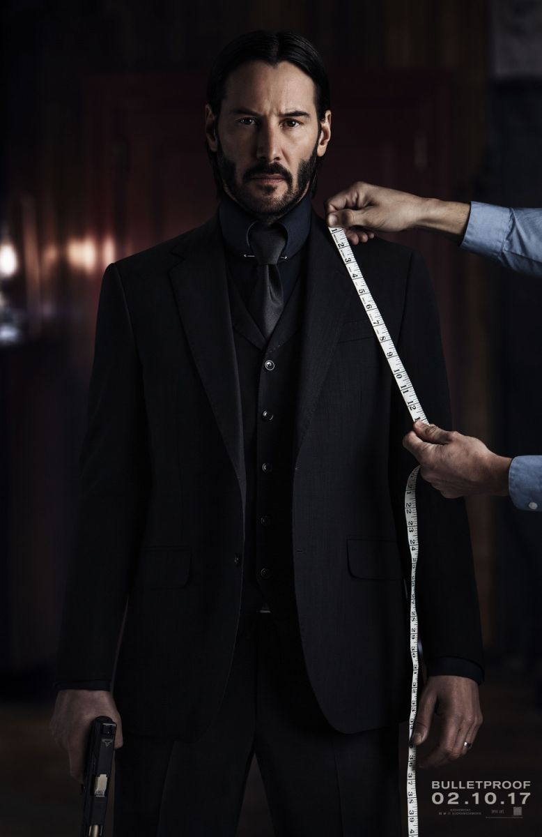 John Wick: Chapter 2 (2017) original theatrical movie poster - Advance
