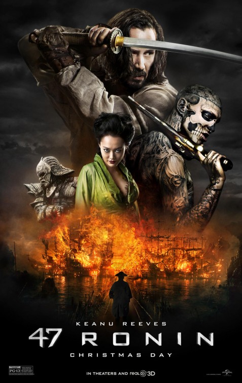 47 Ronin (2013) original theatrical movie poster - Final