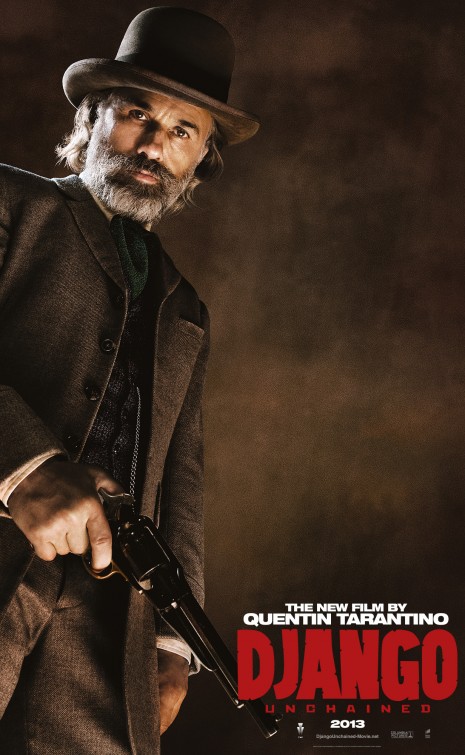 Django Unchained (2012) original theatrical movie poster - Advance Style D